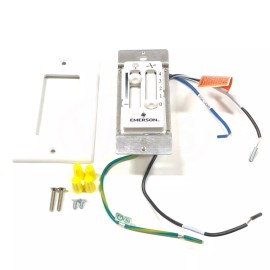 Emerson SW90W Emerson Fan/Light "Dual Slide"  Wall Control