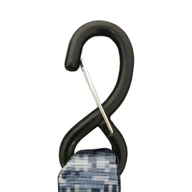 Everest 1.5" x 15' Camo Ratchet Tie Down Straps with Safety S Hooks 2PK 1500 lbs. Working Load Limit, 4500 lbs. Break Strength