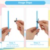 100Pcs Mixed Pencil Toppers, Cute PVC Pencil Clip, Random Different