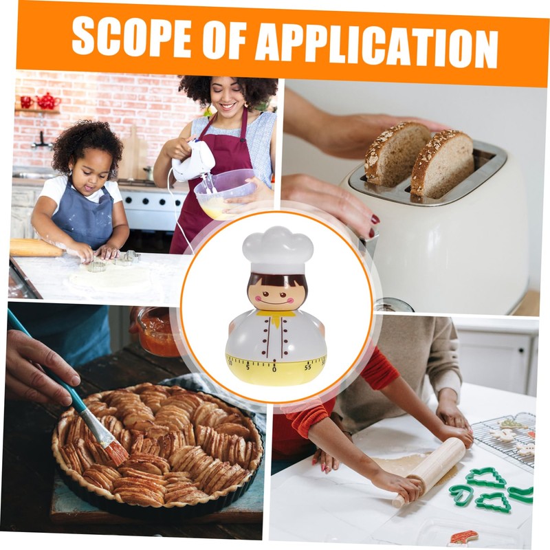 LABRIMP Kitchen Timer Mechanical Timer Countdown for Cooking Baking and