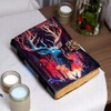 Blank Sepellbook of Shadows Journal with Vintage Clasp Lock -Printed