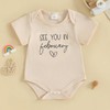 woshilaocai Baby Announcement Bodysuit Pregnancy Reveal Idea&New Baby Surprise Gift