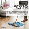 Perfetto Double-Face Microfiber Floor Cloth, Dimension- 50 X 60 cm,