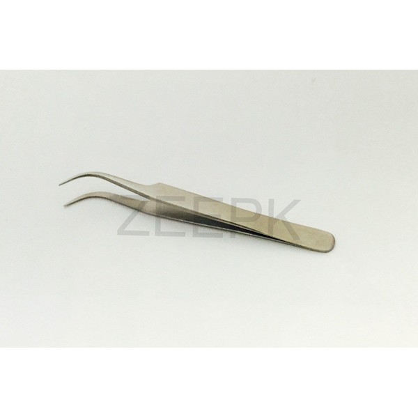 New Stainless Steel Curved Eyelash Extention Tweezer Tool