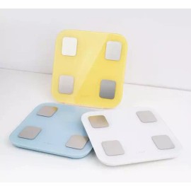 KF 가정용 스마트 체성분 체중계 18가지 데이터 앱연동 체중계 KF-SS100 Smart Body Composition Scale for Home Use with 18 Data Points and App Connectivity KF-SS100 [Smart Body Fat Scale KF-SS100 (Yellow)]