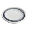 Lakeland 8L Collapsible Washing Up Bowl Grey and White