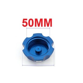 PCC BLUE CNC Aluminum 50mm - 55mm Fuel Gas Cap for Pit Bike ATV GC20