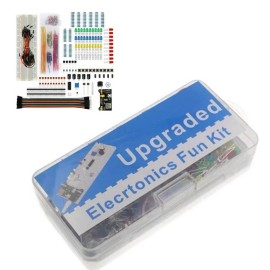Unbranded Electronics Starter Kit For UNO R3 With Breadboard Jumper Wires LED Resistors