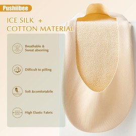 10 Pairs No Show Socks Women, Non Slip Low Cut Liner Socks, Breathable No Show Socks Invisible Thin Socks Ankle Socks Lace Nylon Socks for Women Sports Shoes Flats High Heels