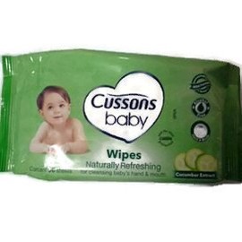 Cussons Baby Wipes Naturally Refreshing Cucumber Extract (Content 50 Sheets)