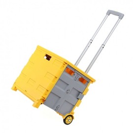 Goraesil Foldable Shopping Cart (35L) Yellow