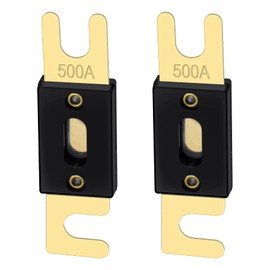 Heschen Car ANL Fuse Automotive Motorcycle Audio Subwoofer Accessories 2-Piece Set (ANL-500A)