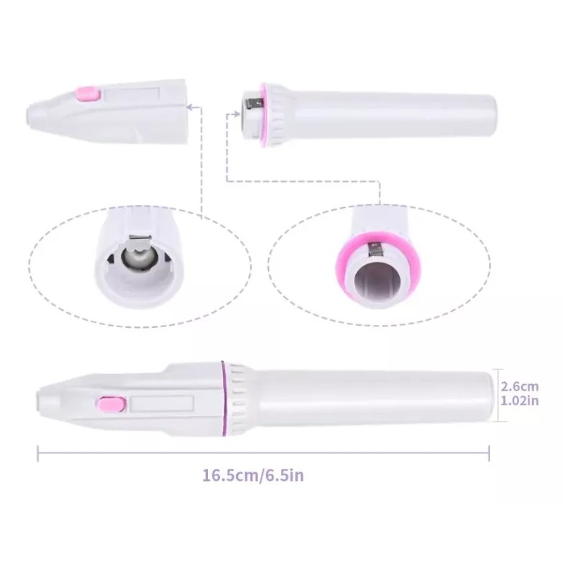 Nail Decorator Limador De Uñas Eléctrico Con 5 Puntas Manicure
