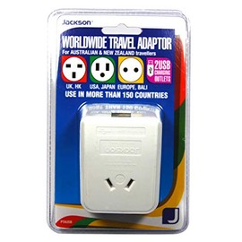 Jackson Universal Outbound Travel Adaptor