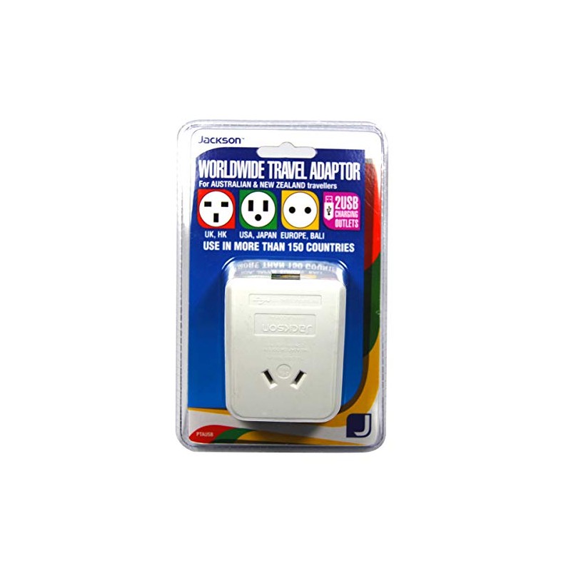 Jackson Universal Outbound Travel Adaptor