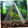 Operitacx 10 pcs Transparent Plant Covers Bell Shaped Protective Cloches