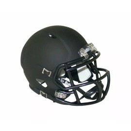 Riddell Matte Black Blank Riddell Revolution SPEED Mini Football Helmet