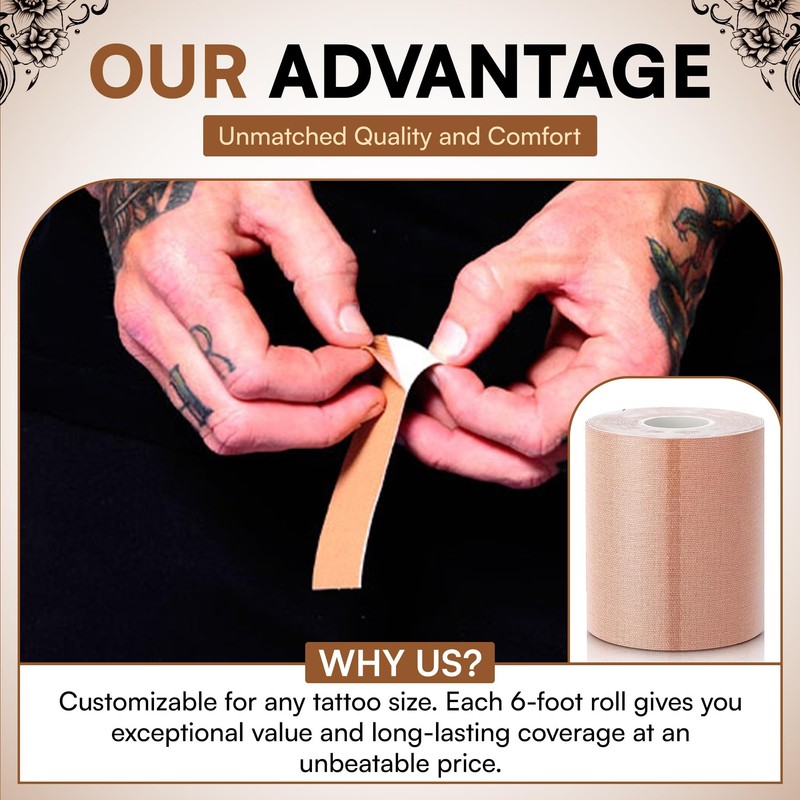 Tat2X Tattoo Cover Up Tape – New Long Lasting Adhesive