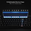 Redragon K670 RGB Backlit Gaming Keyboard, 104 Keys Hot-Swap Mechanical