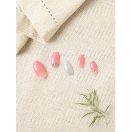 DAISO Too Cool For School Real Wear Nail Tips Stiletto Brilliant