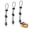 NIIIYTYB 3 Pcs Backpack with Trekking Pole Holder Adjustable Bungee