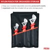 FESA Insulated Adjustable Wrench Set - 3-Piece 1000V Insulated Tool