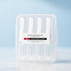 Airless Vacuum Pump Dispenser Bottle Set (4 Pieces) for Fresh Sub-packaging 10ml 2ea