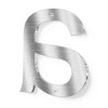 Graviers Design House Numbers - Solid Steel Fine Structure in
