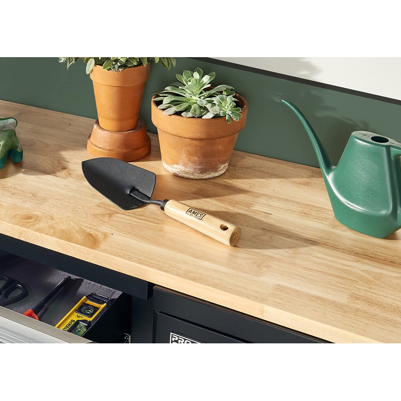 AMES 2446100 Tempered Steel Hand Trowel with Wood Handle, 13-Inch