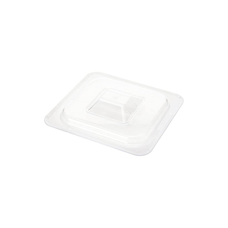 Vogue Polycarbonate Plastic 1/6 Gastronorm Lid, Clear, GN 1/6 Lid,