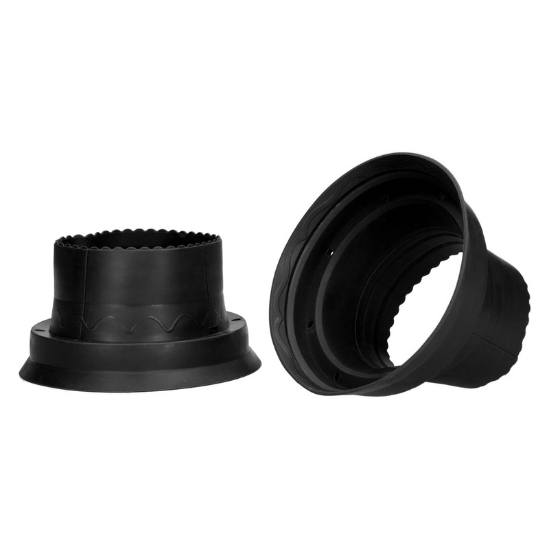 2pcs Audio Loud Speaker Waterproof Cover Mount Adapter Pad Insulation