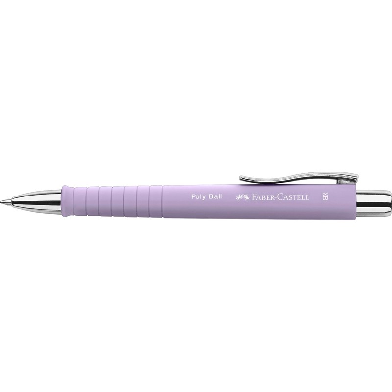 FABER-CASTELL Poly Ball 205090 Ballpoint Pen Sweet Lilac Pack of