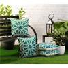 Red Rainbow 4 Pack Waterproof Garden Cushion Covers Boho Arrow