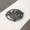 GASARÉ, Cast Iron Trivet for Hot Dishes, Pots, and Pans,