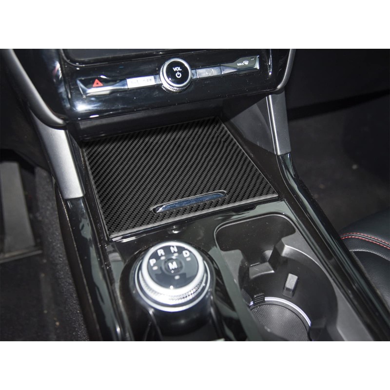 SUNJIKA Compatible with Carbon Fiber Central Control Storage Box Panel