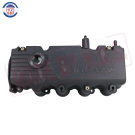 HQS Engine Valve Cover & Gasket & PCV Valve For 2000-2002 Hyundai Accent 1.5L SOHC