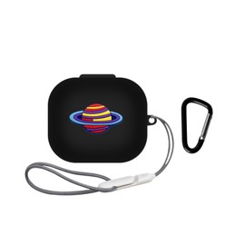 Silicone Case Compatible with Beats Powerbeats Pro 2 with Lanyard and Keychain, Cute Anime Funny Cartoon Soft Shockproof Protective Cover for Powerbeat pro 2 for Man Women