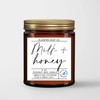 Bluebyrd Soap Co. Milk & Honey Candle Jar 9oz |