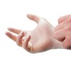 DISPOSABLE VINYL GLOVES. POWDER FREE. PACK 100. FOOD, CLEANING. SIZE
