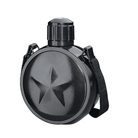 cilio Monte 700 ml Stainless Steel Canteen Bottle 700 ml Black