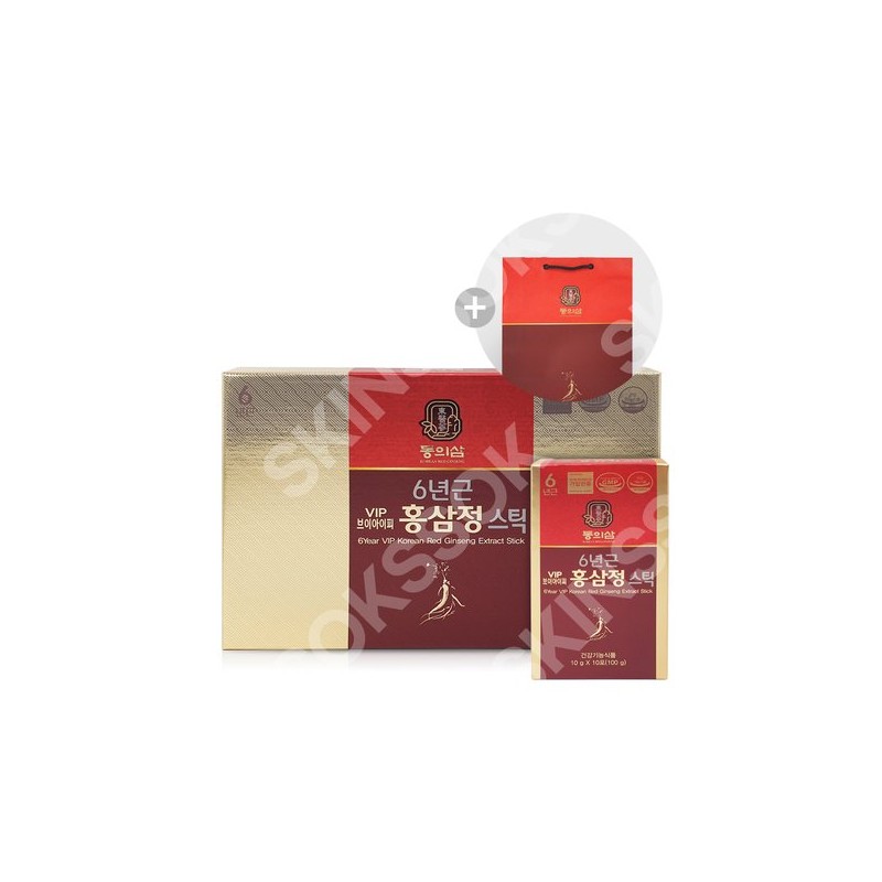 동의삼 6년근 VIP 홍삼정스틱 300g (10g X 30포) [원산지:국산] Dongui