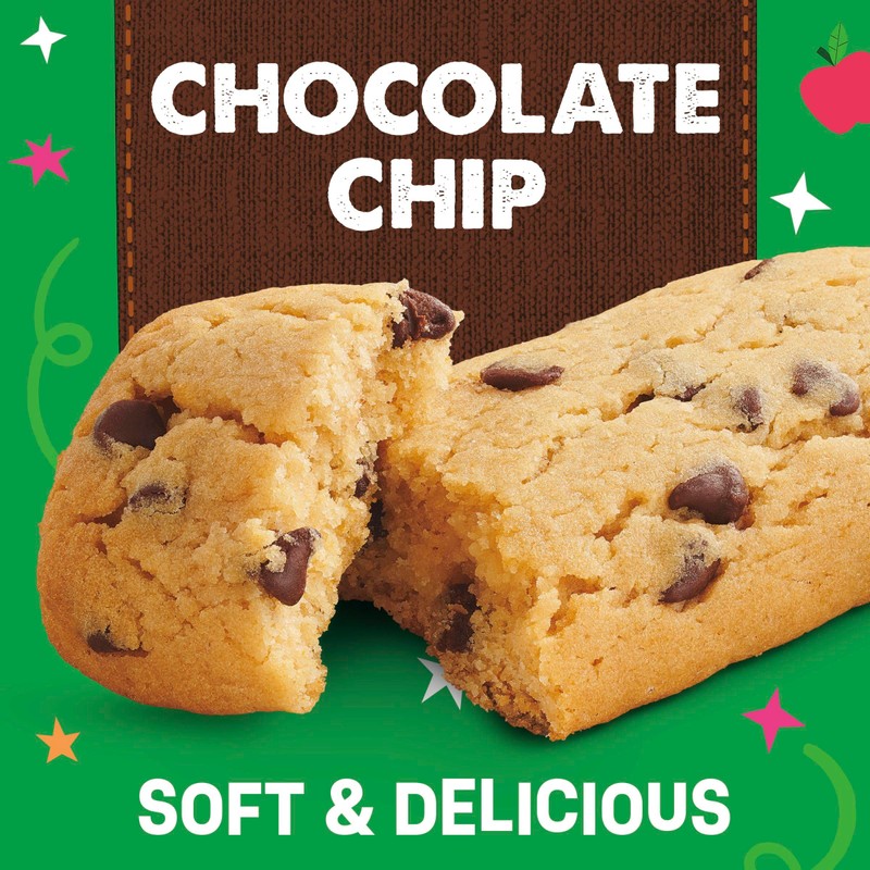 Mott's Soft Baked Bars, Chocolate Chip, Made with Applesauce, 6