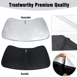 QX50 Q50 Q60 Q70 QX55 QX56 QX70 QX30 QX4 Q90L Q Series Custom Windshield Sun Shade for in-finiti 2013-2025 Front Window Sunshade Sun Visor 240T Shade Blocks UV Rays Car Accessories