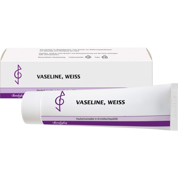Vaseline weiss Ph. Eur. Hautschutzsalbe, 100 ml Fatty ointment