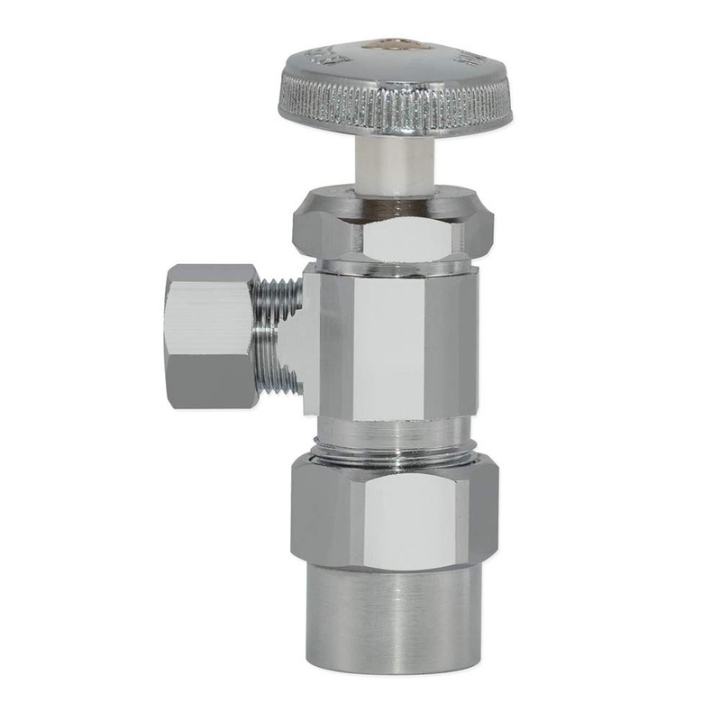 Eastman Multi-Turn Dual Outlet 3-Way Shut-Off Valve, 1/2 Inch CPVC