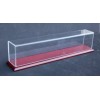 HO 18" Train Display Case with Wood Base