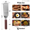 Humbee 9" x 3" Perforated Rounded Edge Turner, Dishwasher Safe