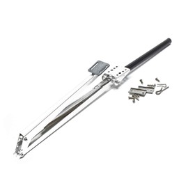 Wiltec Automatic Window Opener Greenhouse, Max. Opening 40 cm, Max. Load 7 kg, Opener for Cold Frame Greenhouse, Electricity-Free, Temperature Controlled