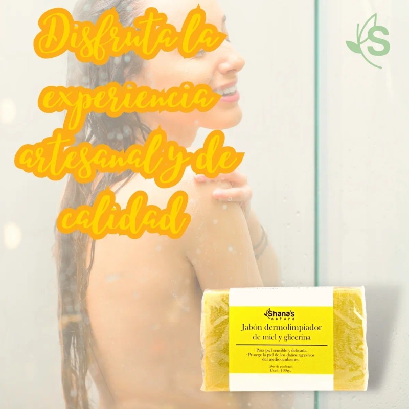 Jabón Artesanal Baño Variedad Shanas Nature