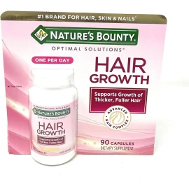 Suplemento Para El Crecimiento Del Cabello, 1 Por Día, Clíni Sin Sabor
